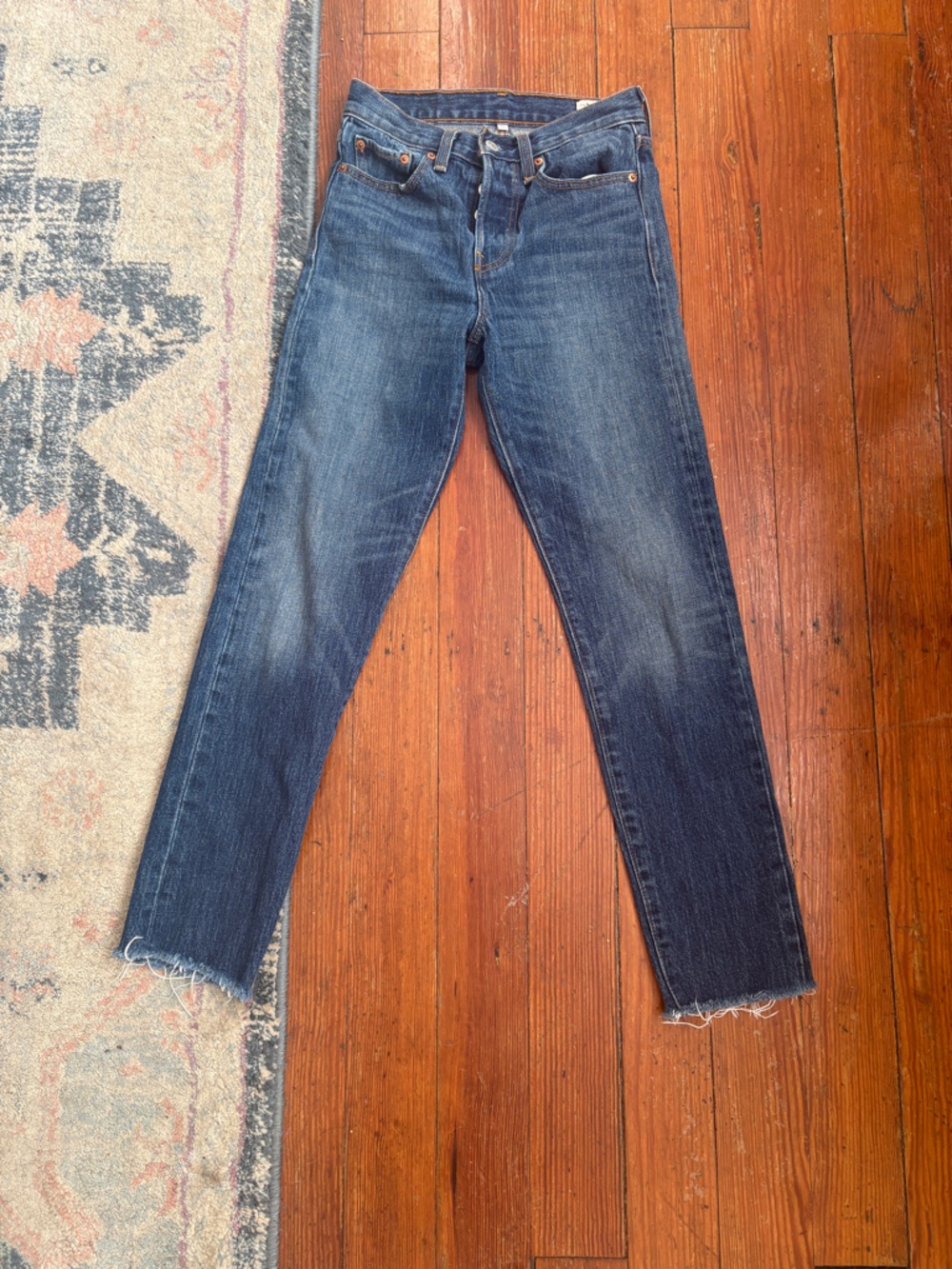 Levi’s white oak cone denim